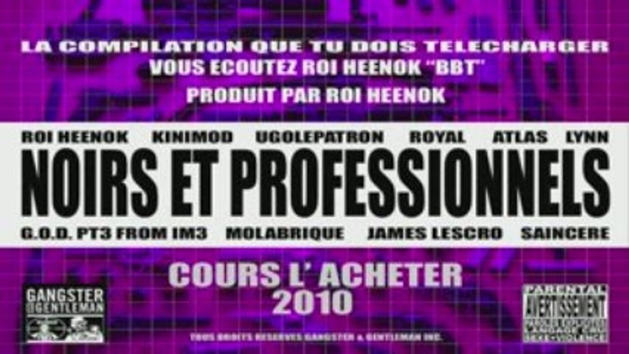 ROI HEENOK "BBT" EXTRAIT DE NOIRS ET PROFESSIONNELS (NOUVO)