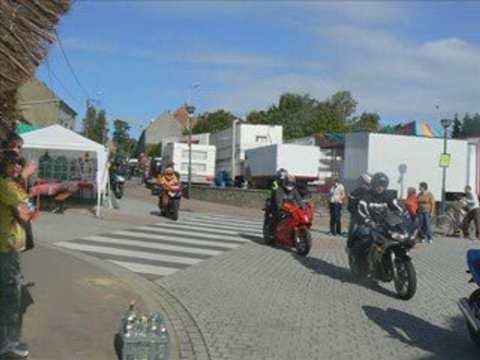 Balade moto Virginal le 30/08/2009