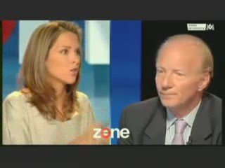 Mélissa Theuriau interviewe Brice Hortefeux