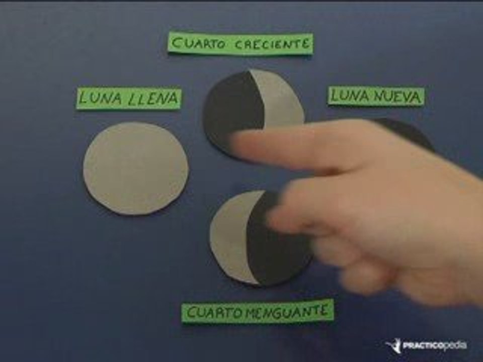 Cómo distinguir las fases de la luna