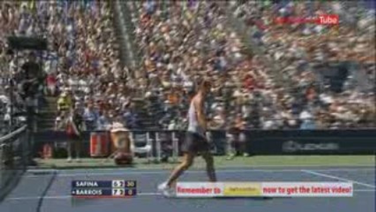 Safina vs. Barrois In 2nd Round of US Open 09