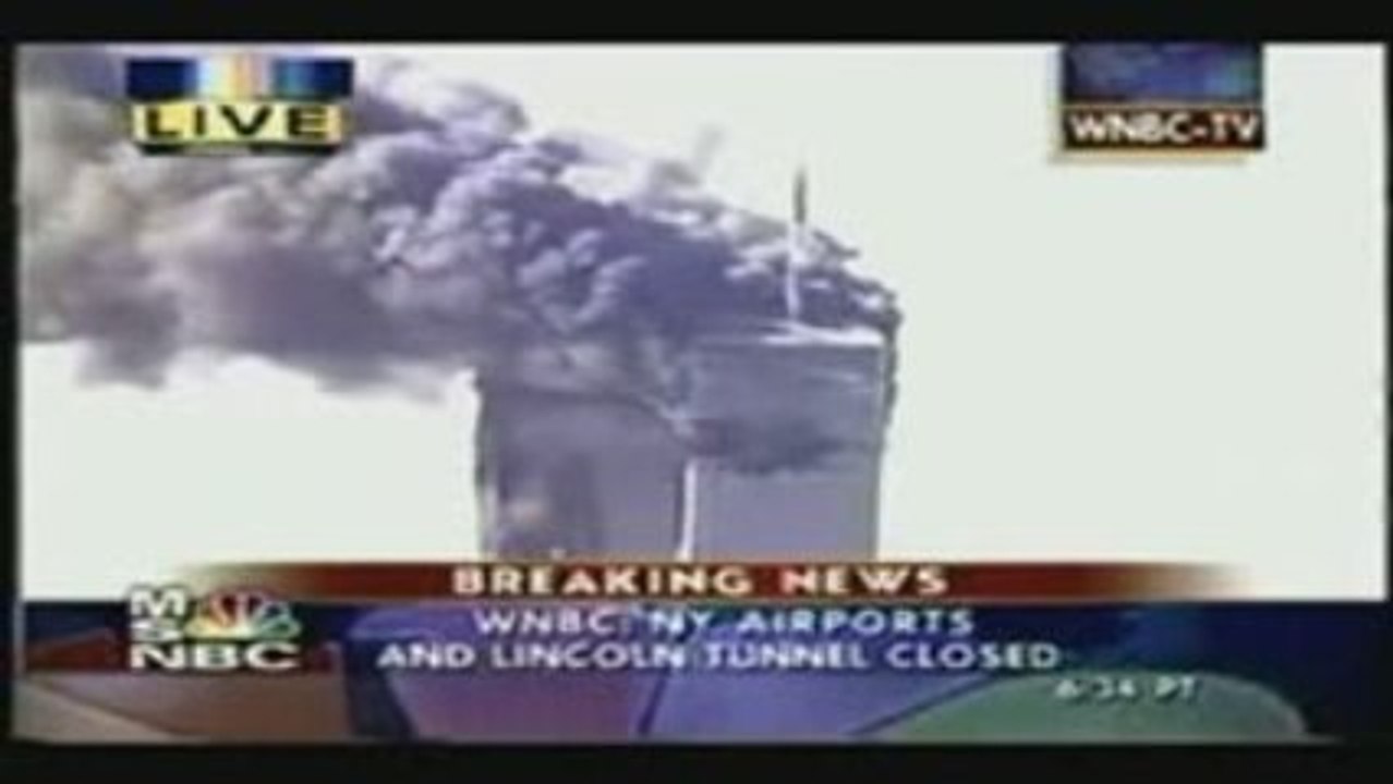 Message lu par le présentateur TV 11 septembre 2001