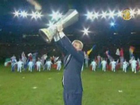 Церемония открытия «Донбасс Арены» в Донецке