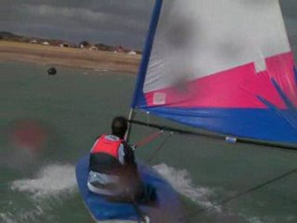 Topper training on 29th August at Lancing SC