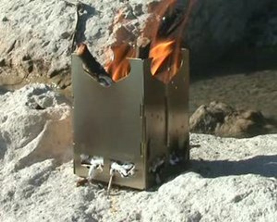 Réchaud à bois Kuenzi Magic Flame Next Generation