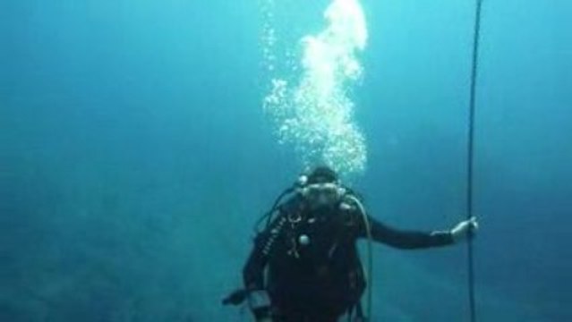 Corse 2009 Punta Bianca Nathalie au parachute