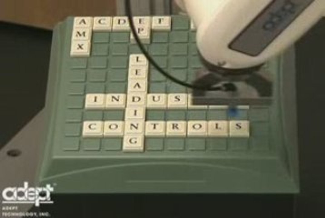Adept Viper s650 Robot - Scrabble Demo Video