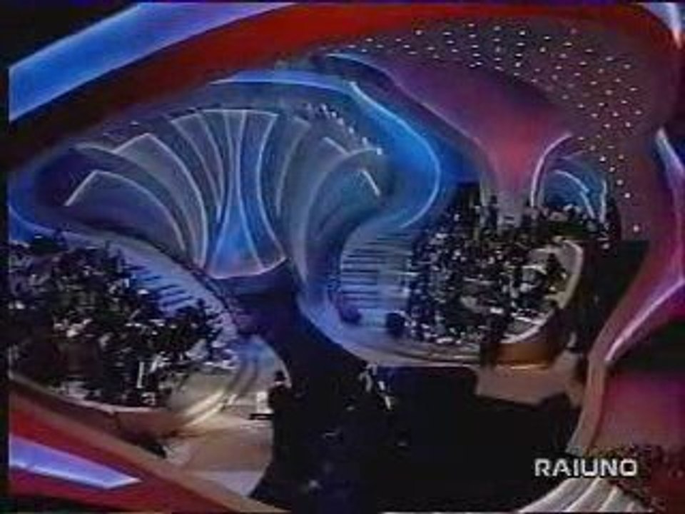Jean-Michel Bernard et Ray Charles - Festival San Remo 2000