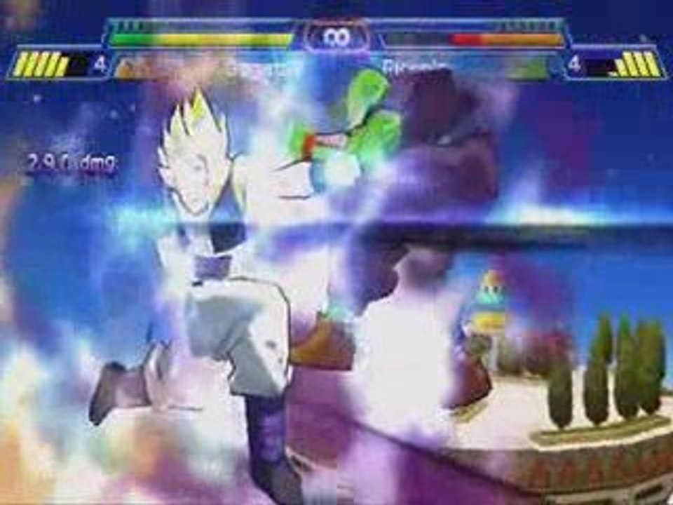 dbz shin budokai 1 moi VS console