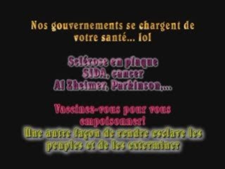 vaccin grippe porcine AH1N1 nocif