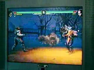 Mortal Kombat VS DC- Scorpion VS Jax
