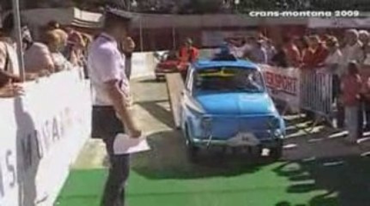 fiat 500 à Crans-montana par les topolino