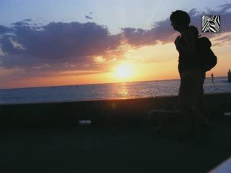 coucher de soleil à Capbreton, banal mais beau