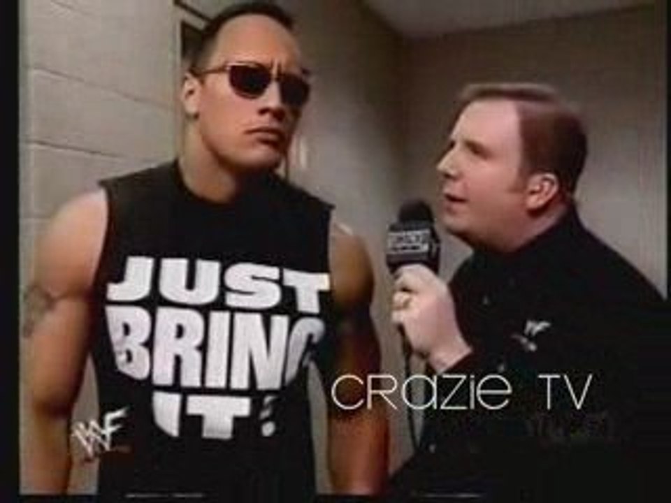 The Rock has a message for Rikishi