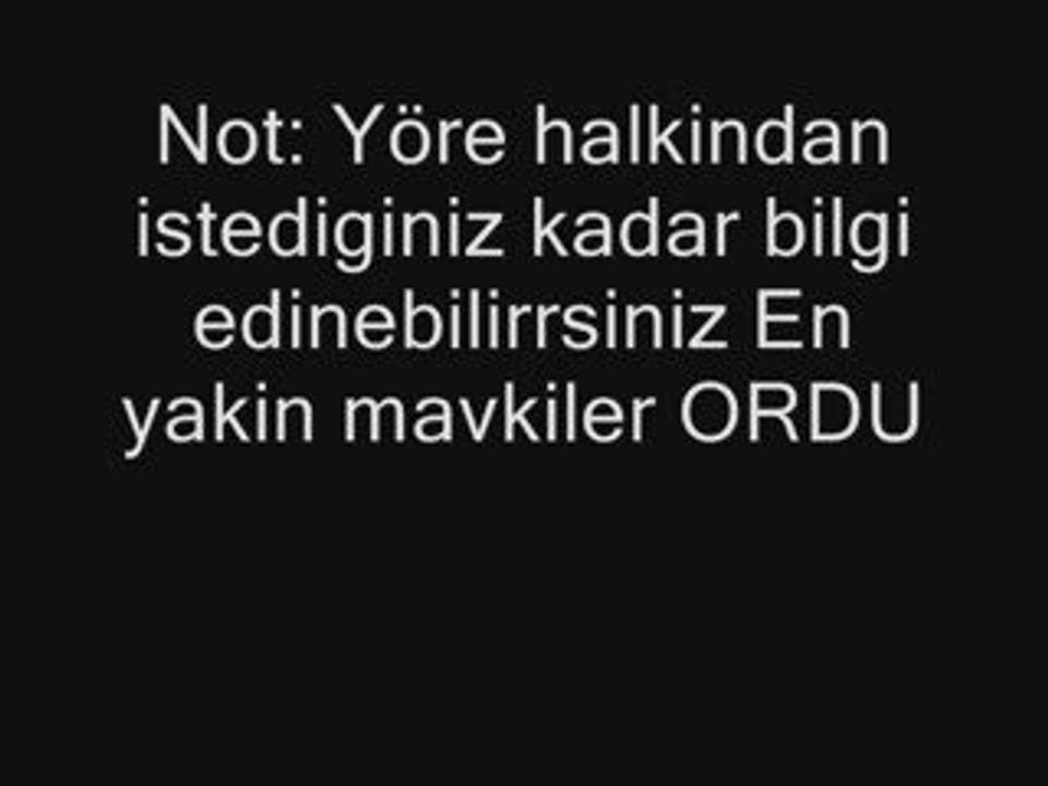 Ordu melet irmagi dsi