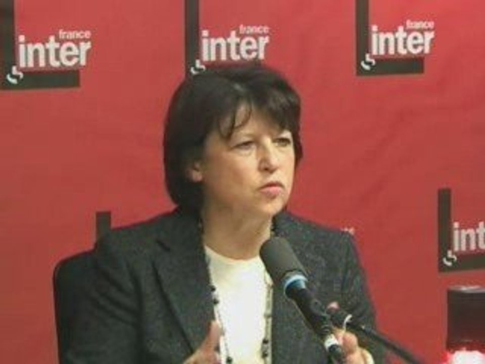 Martine Aubry : Madame la Ministre mdr