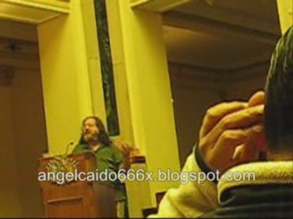 Conferencia Richard Stallman en Bolivia sobre Patentes 6