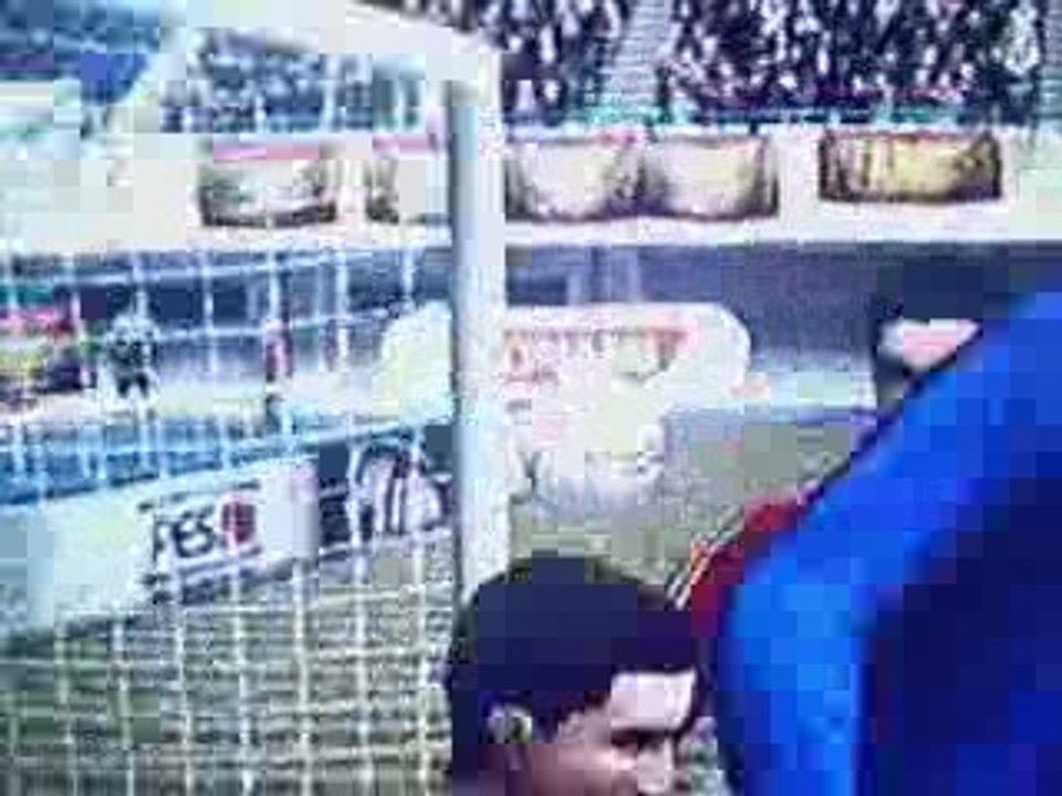 centre rentrant but silva magique pes 2009 ps2