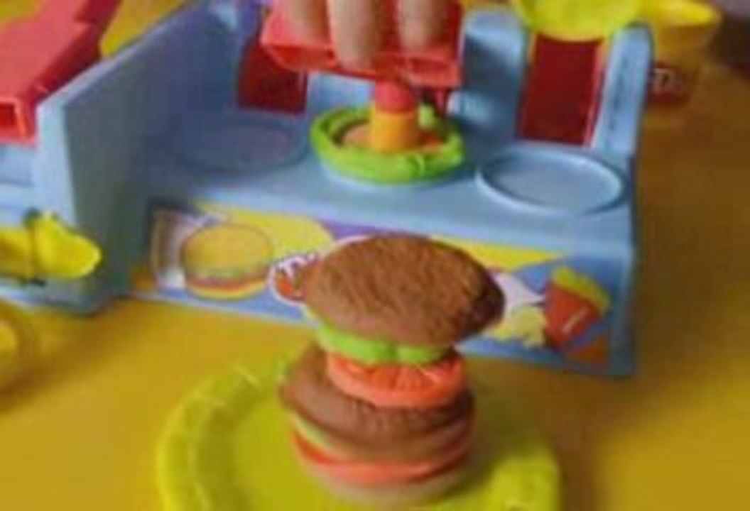 Play Doh Hamburger Party