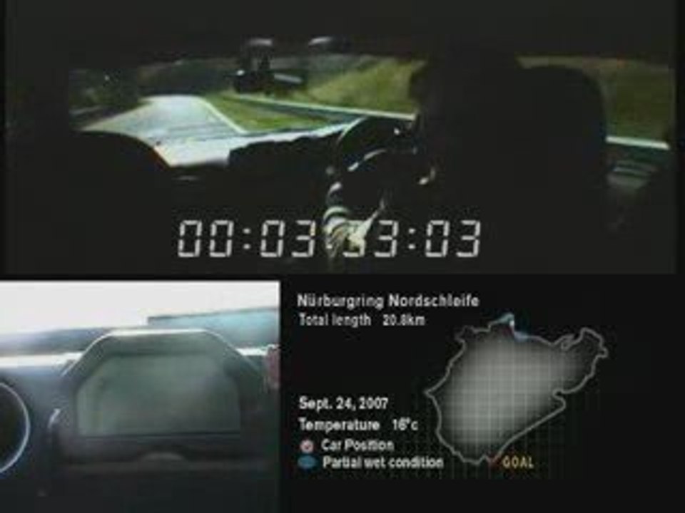 Nissan GTR Nurburgring record du tour