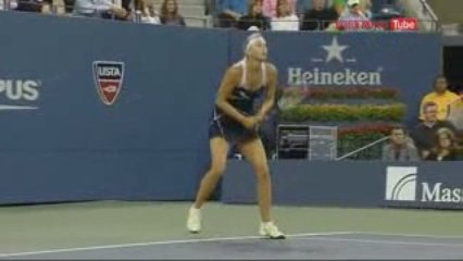 Sharapova vs. McHale Match Highlight In 2nd Rd of US Open 09