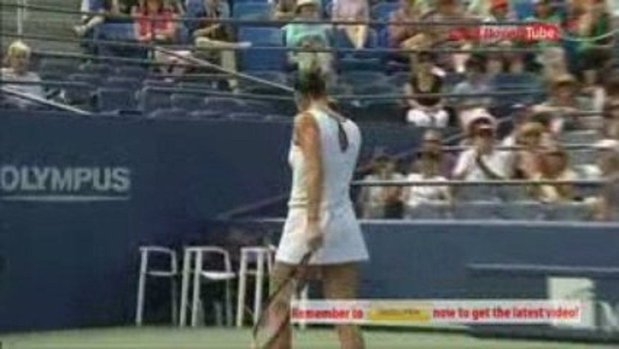 Pennetta vs. Wozniak Match Highlight In 2nd Rd of US Open 09