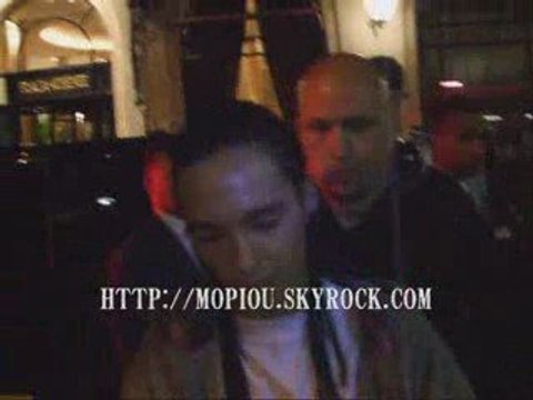 TOKIO HOTEL TH septembre 2009 promo autographe dédicace