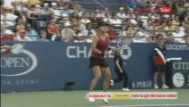 Na Li vs. Kirilenko Match Highlight In 3rd Rd of US Open 09