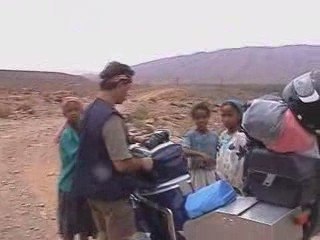 Piste au Maroc en GSXR 1100