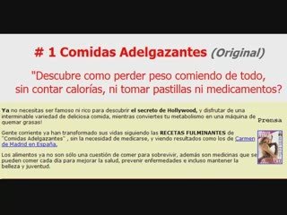 COMO ADELGAZAR COMIENDO DE TODO
