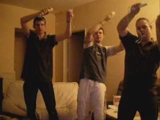 Chorégraphie sur le jeu lapins cretins TV Show