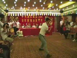 Human Mobile Stage 47K, 2009 Chau Lung Banquet, Lion Dance