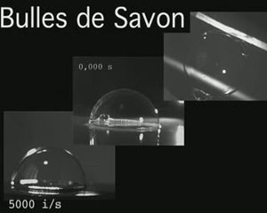 Bulle de Savon en vidéo rapide (5000 i/s)