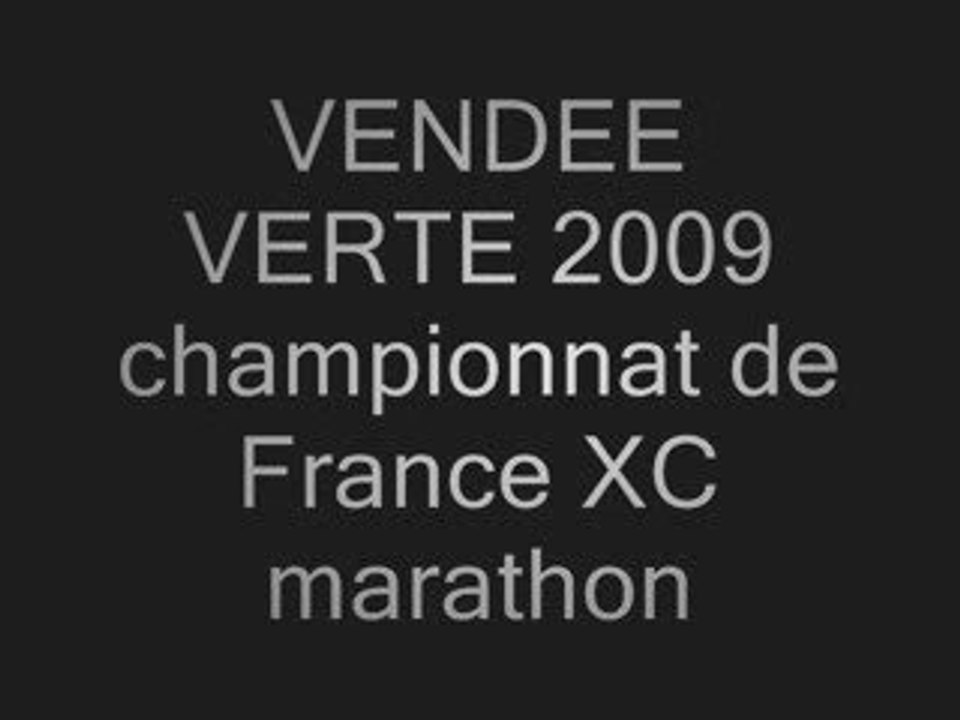 vendee verte 2009 championnat de france xc marathon