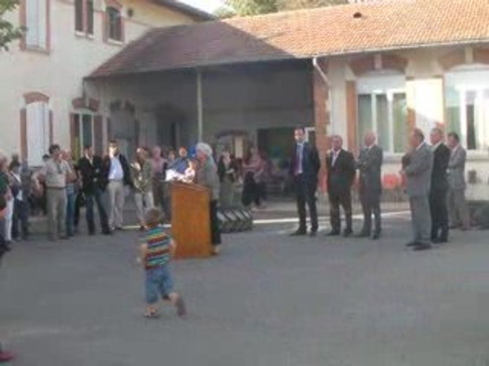 Inauguration Ecole de Monferran-Savès.