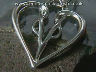 Rennie Mackintosh Necklace DWK124 Sterling Silver
