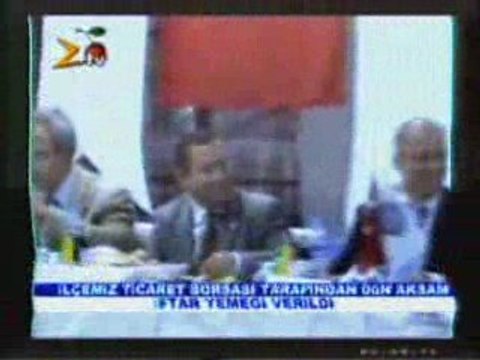 zile ticaret borsası iftar yemeği verdi