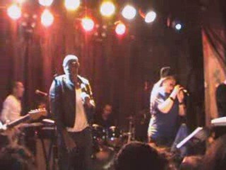 QUINZE chante "Rock with you" au Réservoir