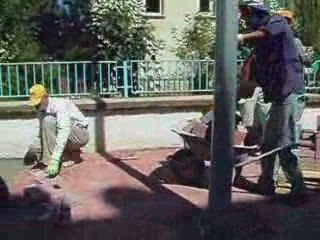 yol yapım çalışmaları