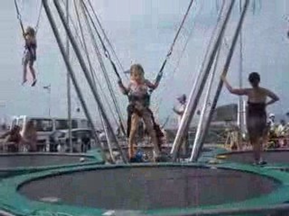 Pirouette en Trampoline