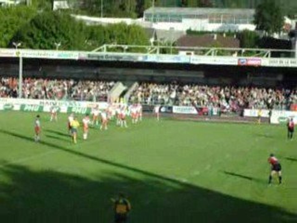 Debut Du Match Oyonnax / Tarbes 7 Saison 2009 - 2010 Pro D2