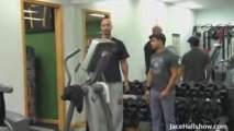 Wilmer Valderrama at his Gym on the Jace Hall Show