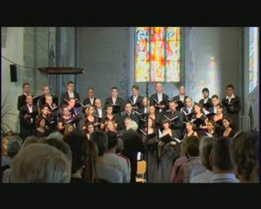 L'Ensemble Vocal de Lausanne à la Schubertiade 2009