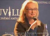 Meryl Streep au festival de Deauville