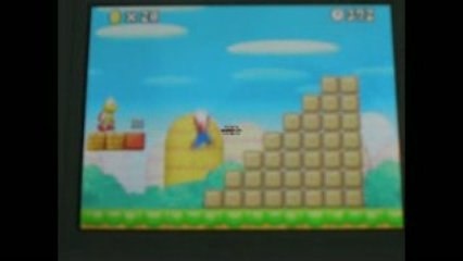 record 38 seconde au tous premier niveau de new super mario