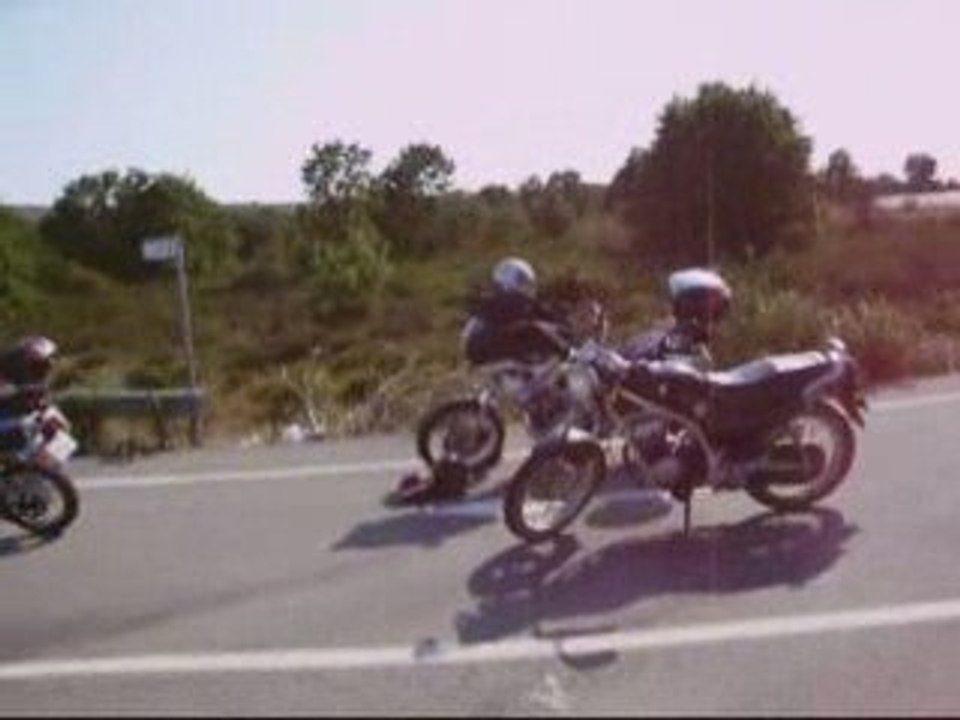 ahmet ilk sürüş ybr 125 istanbul park