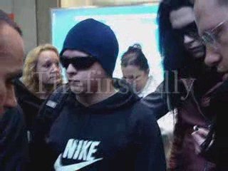 Tokio Hotel at the airport
