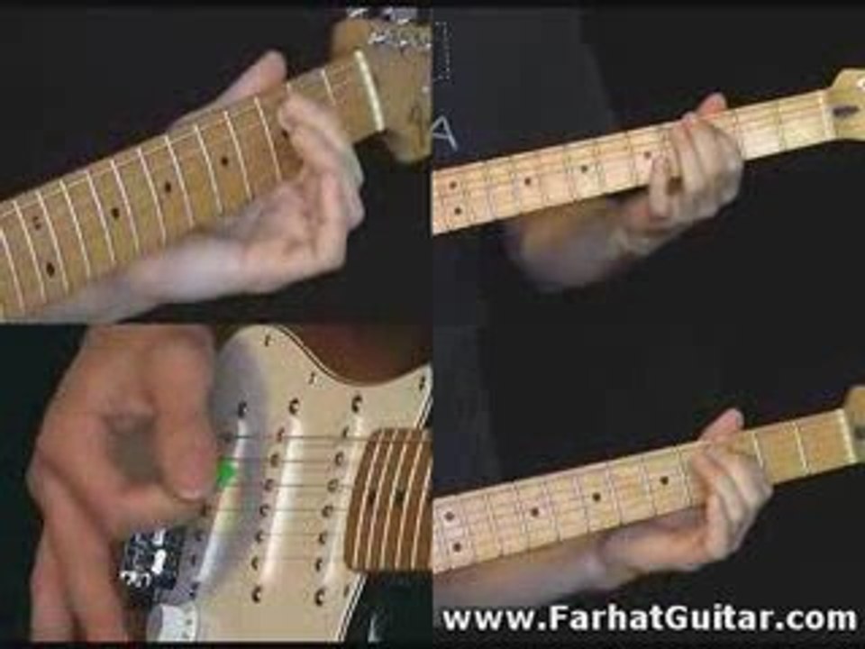 Deep Purple Highway Star Guitar Part 2  www.farhatguitar.com