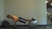 Push Ups - Hands on Medicine Ball, Feet on Stability Ball