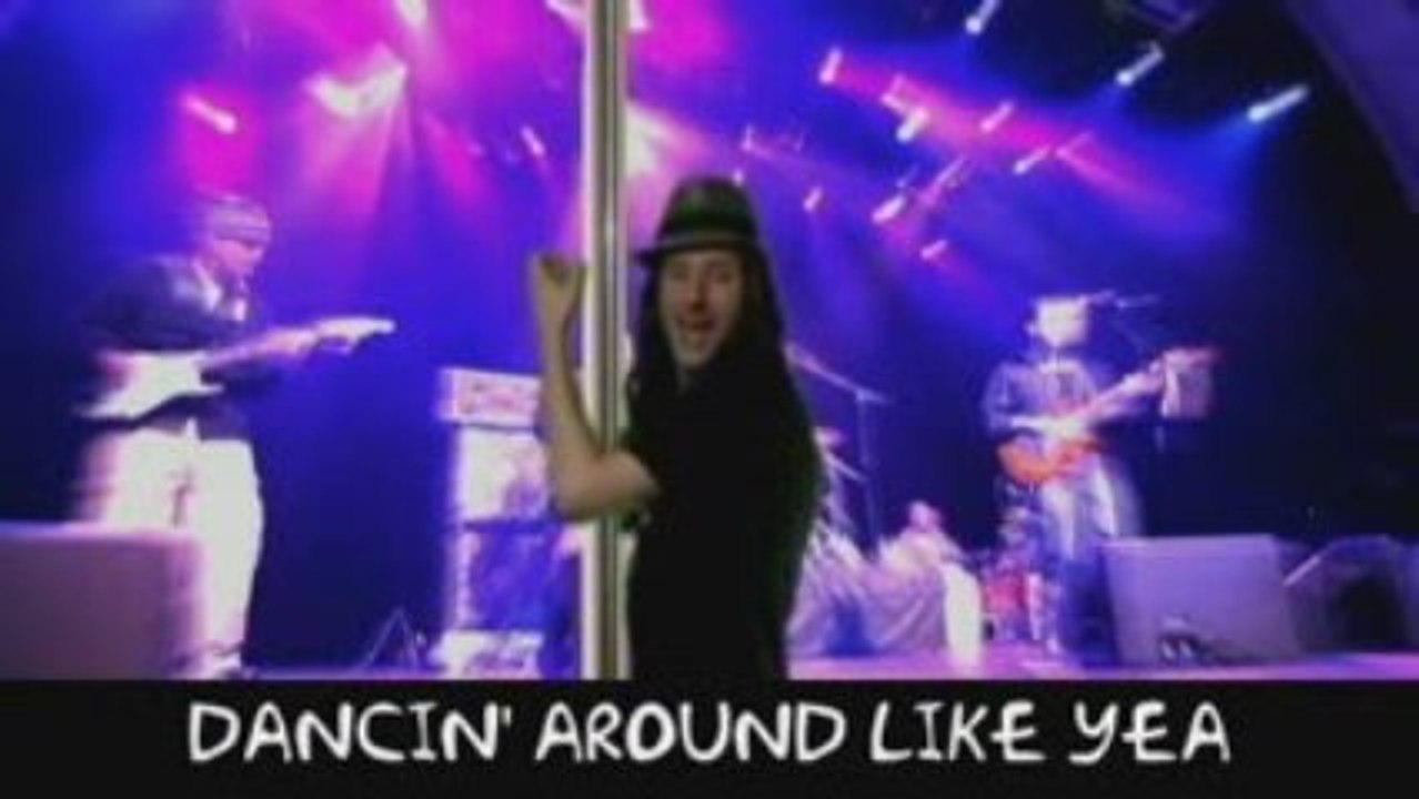 Pole Dancing at the TCA's - "Party in the USA" Parody